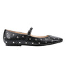 Marc Fisher Elizza Mary Jane Ballet Flat | Black Leather