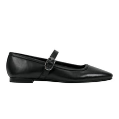 Marc Fisher Garissa Mary Jane Ballet Flat | Black Leather