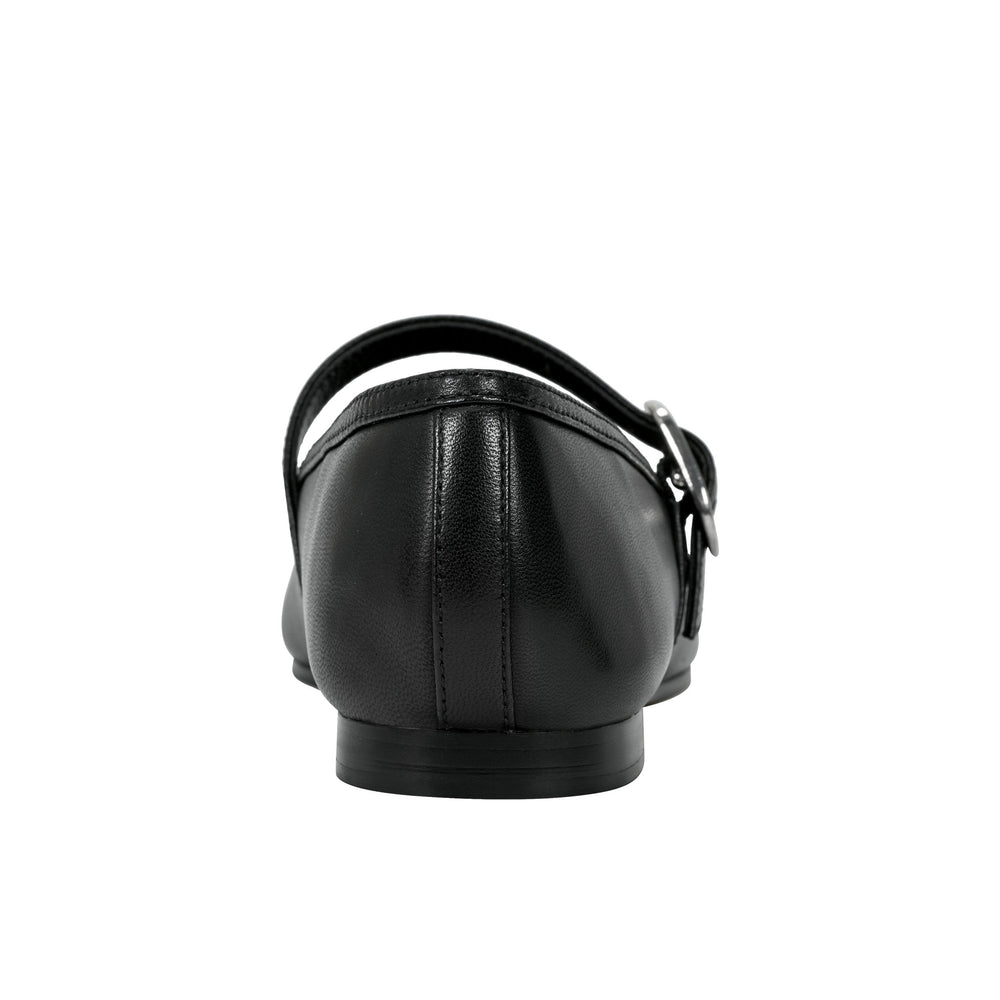 Marc Fisher Garissa Mary Jane Ballet Flat | Black Leather