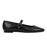 Marc Fisher Garissa Mary Jane Ballet Flat | Black Leather