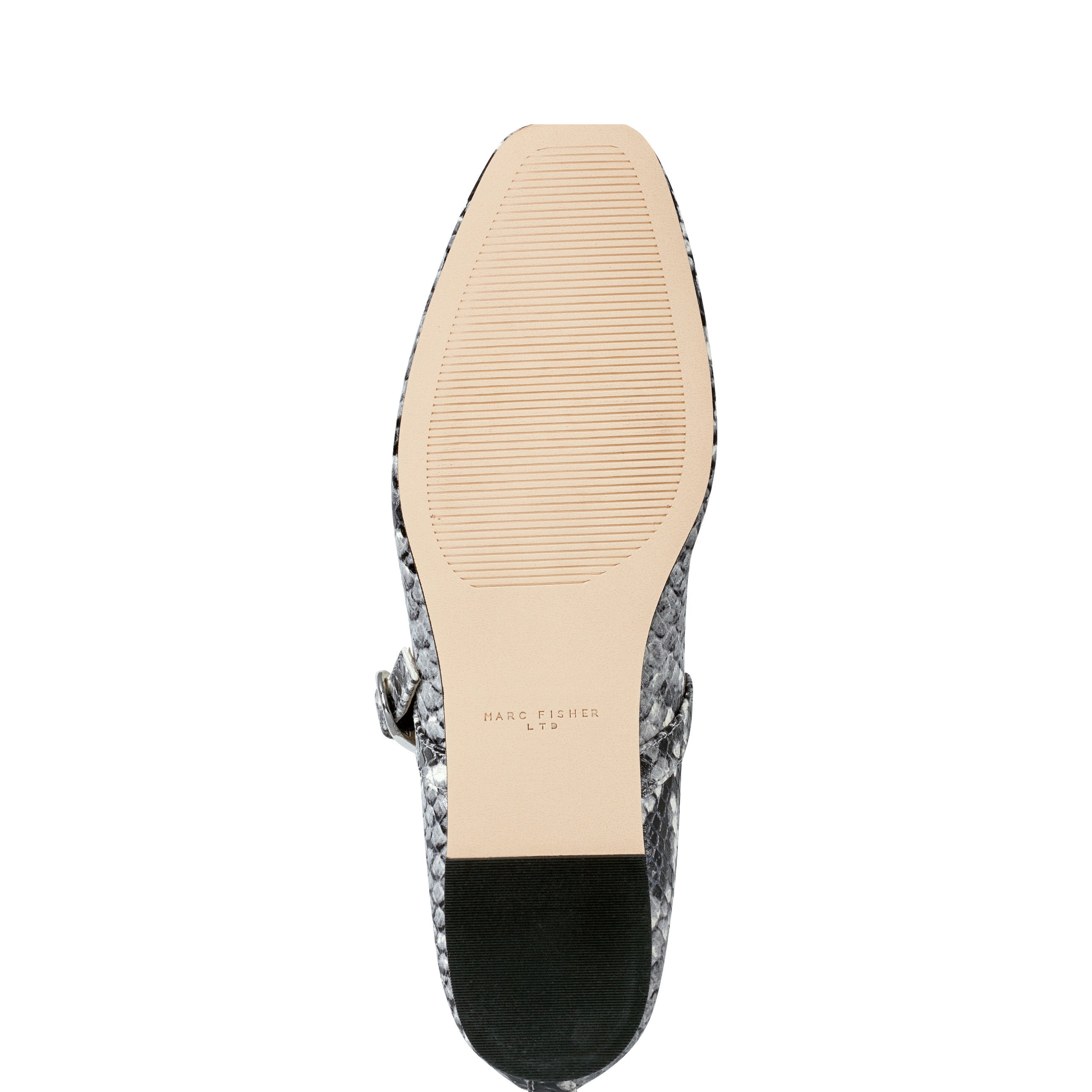 Marc Fisher Garissa Mary Jane Ballet Flat | Natural Snake