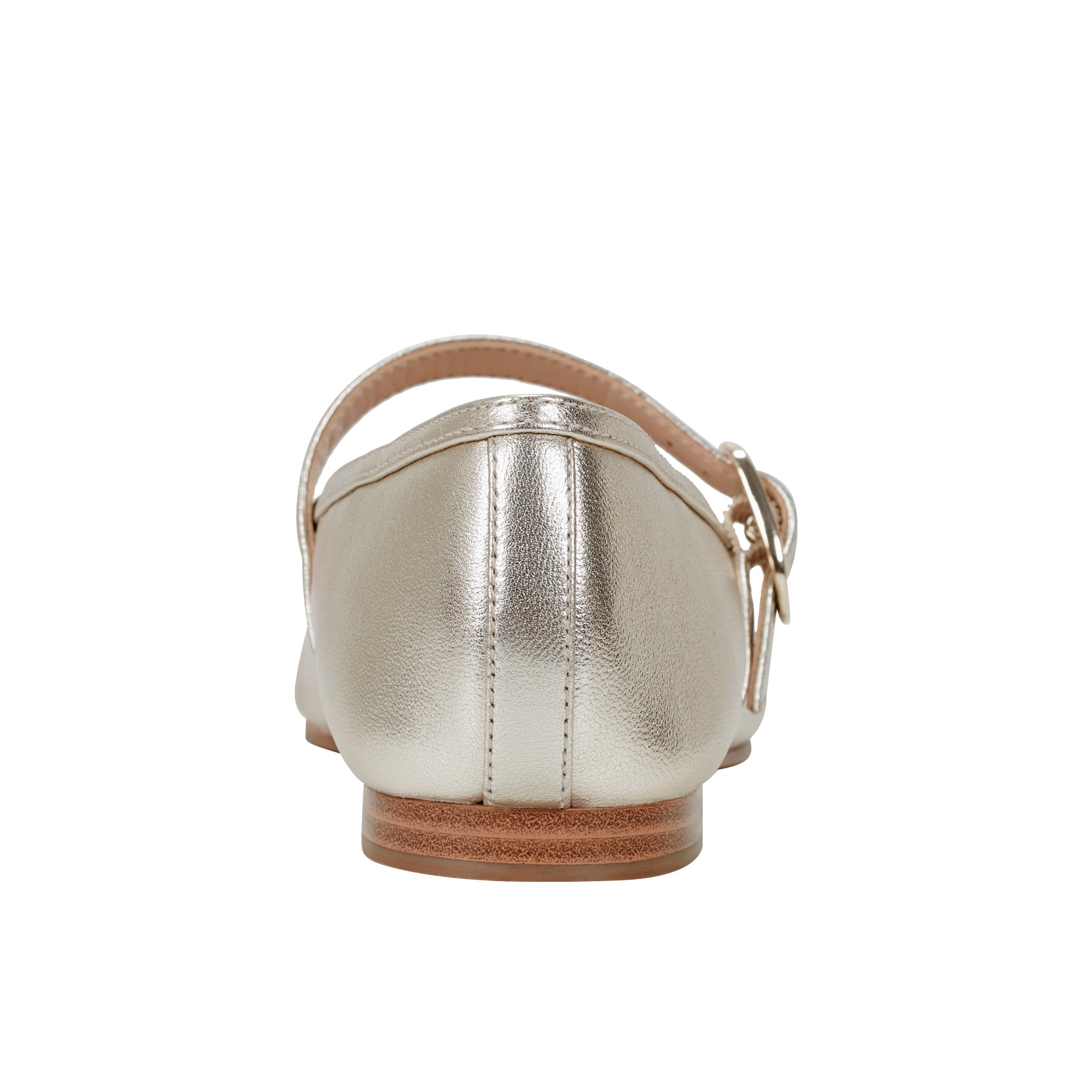 Marc Fisher Garissa Mary Jane Ballet Flat | Platino Leather