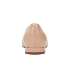 Marc Fisher Gunner Pointed Toe Flat | Natural Leather