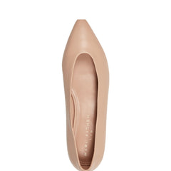 Marc Fisher Gunner Pointed Toe Flat | Natural Leather