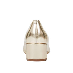 Marc Fisher Luccie Mary Jane Pump | Gold Leather