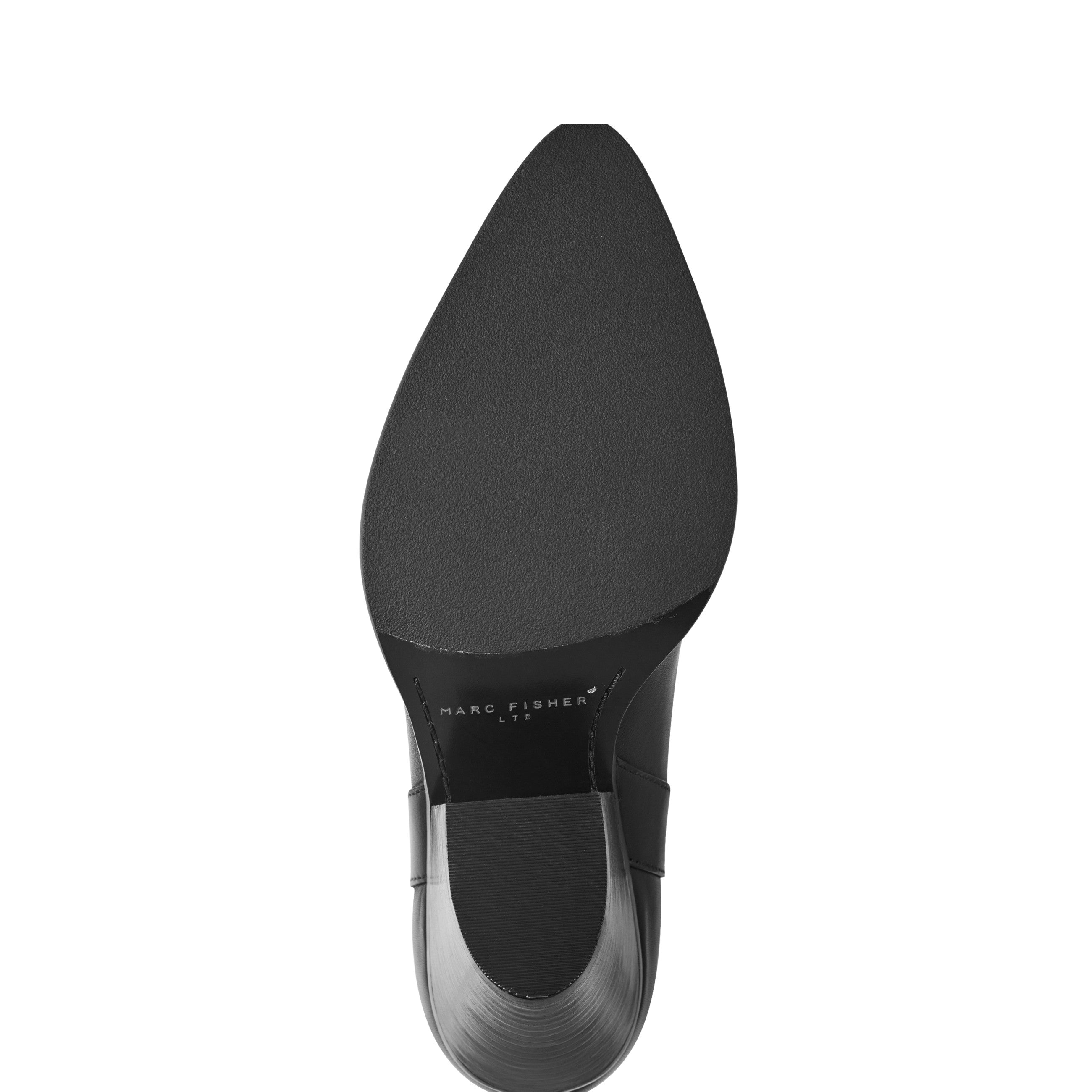 Marc Fisher Marlie Western Bootie | Black Leather