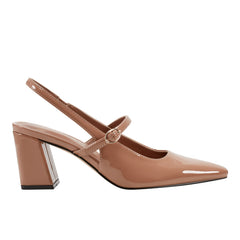 Marc Fisher Lanai Slingback Pump | Natural Patent