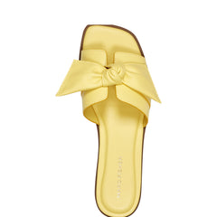 Marc Fisher Finey Flat Bow Sandal | Yellow