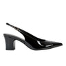 Marc Fisher Blakeley Slingback Pump | Black Patent Leather