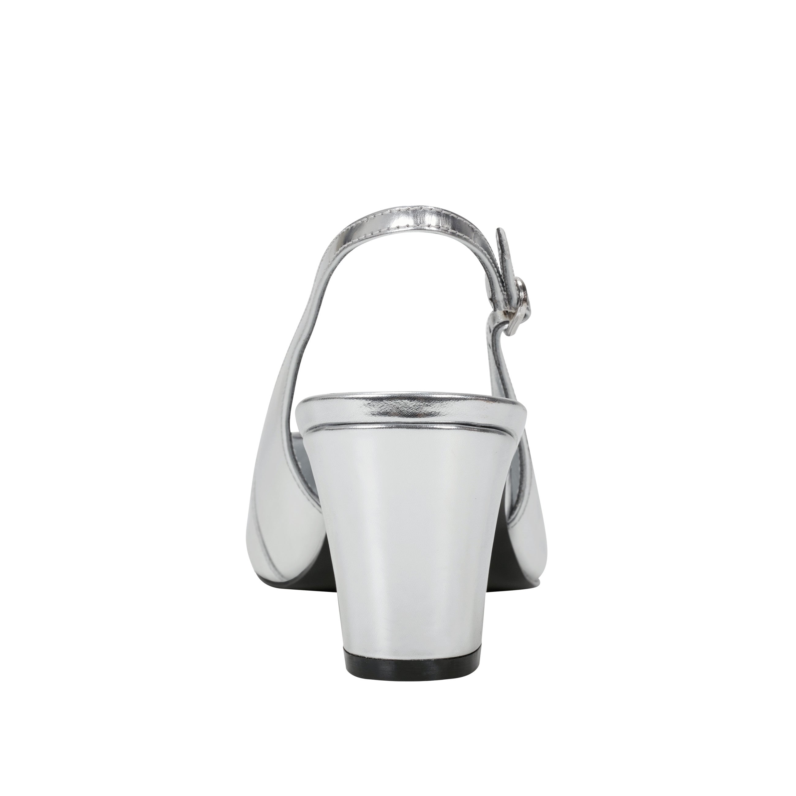 Marc Fisher Blakeley Slingback Pump | Silver Leather