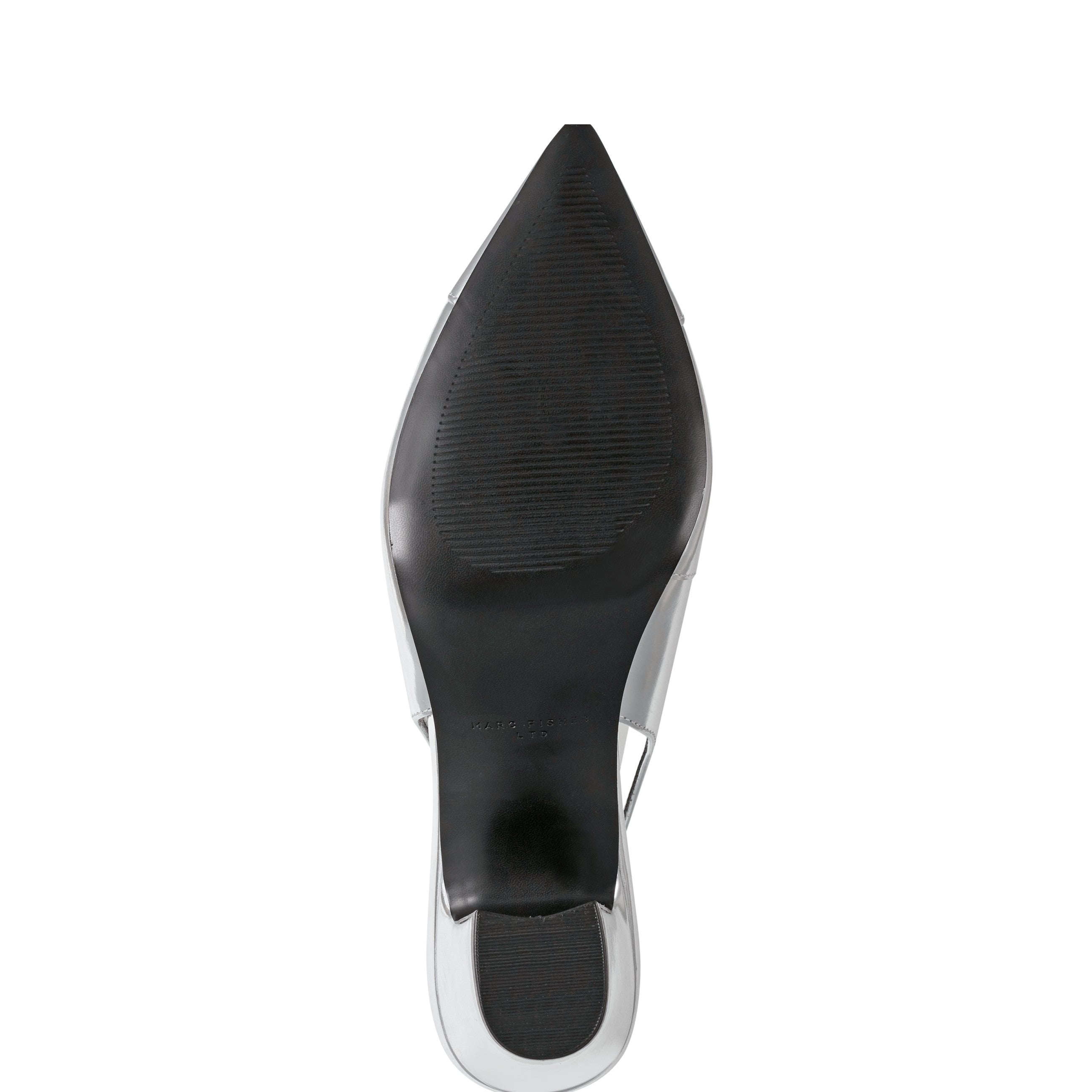 Marc Fisher Blakeley Slingback Pump | Silver Leather