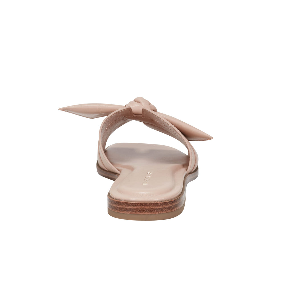 Marc Fisher Finey Flat Bow Sandal | Light Natural