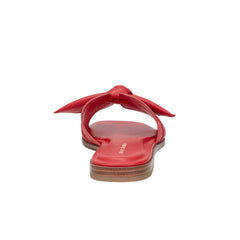 Marc Fisher Finey Flat Bow Sandal | Red