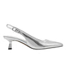 Marc Fisher Kory Slingback Pump | Silver Leather