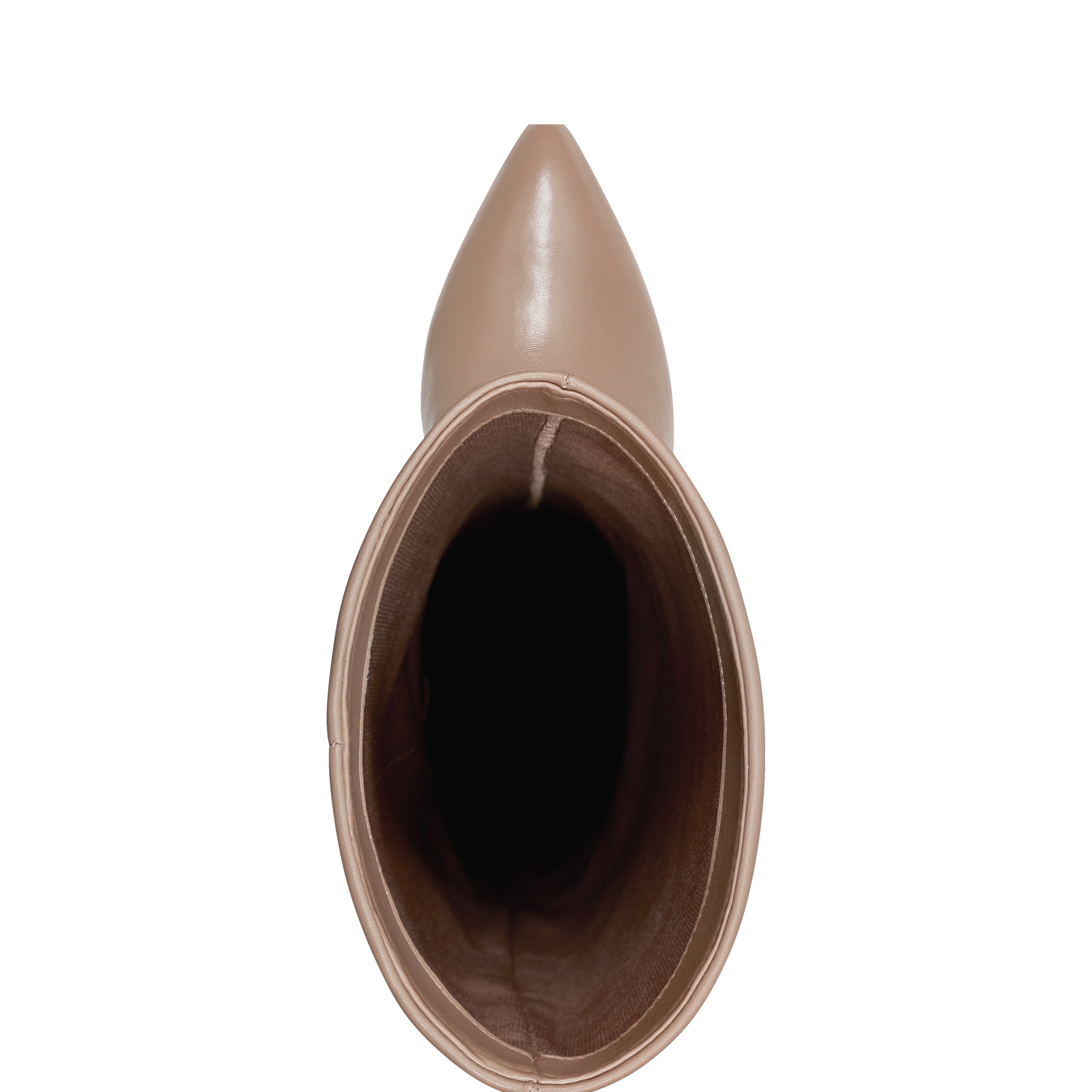 Marc Fisher Lalita Foldover Dress Boot | Light Natural Leather