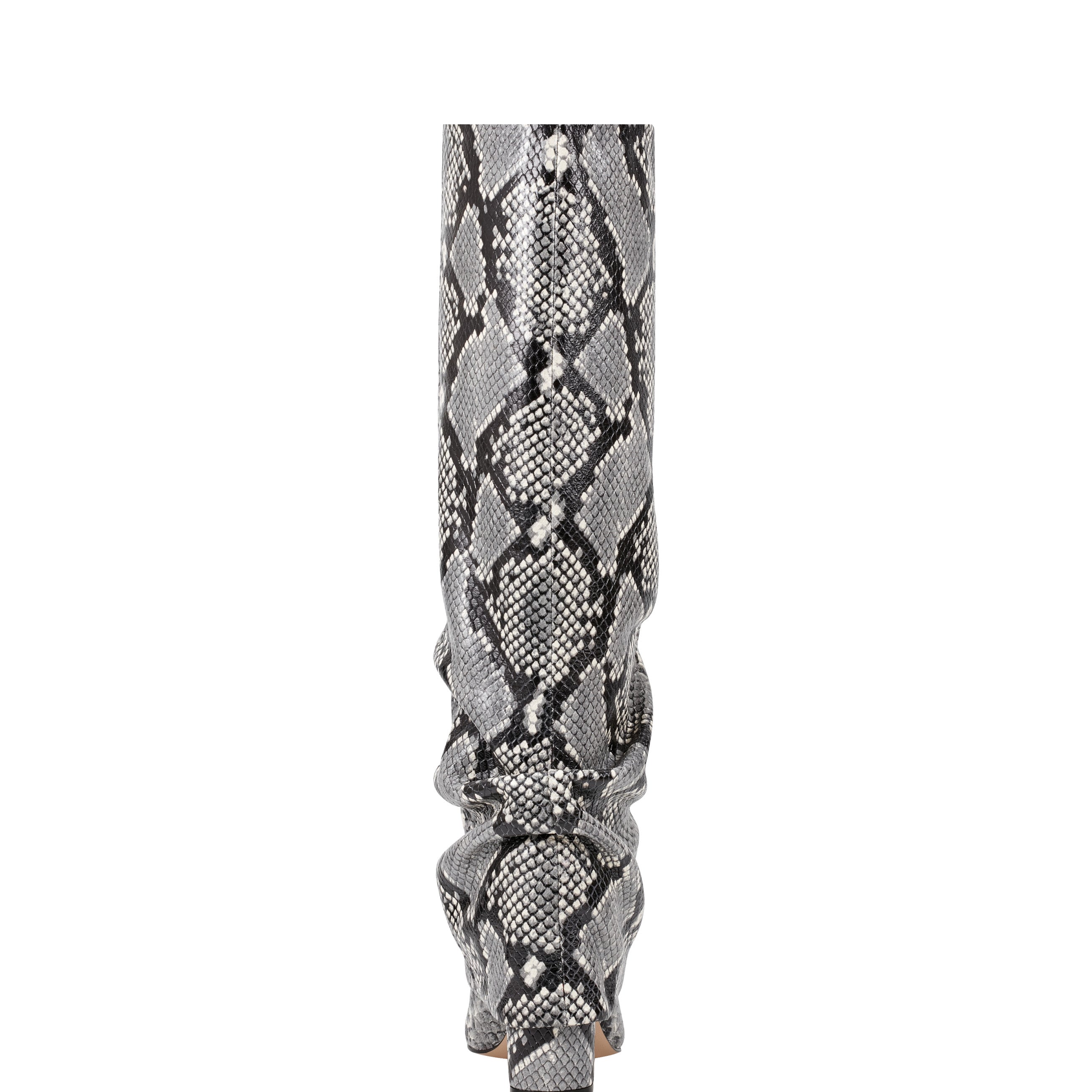 Marc Fisher Lalita Foldover Dress Boot | Snake Print