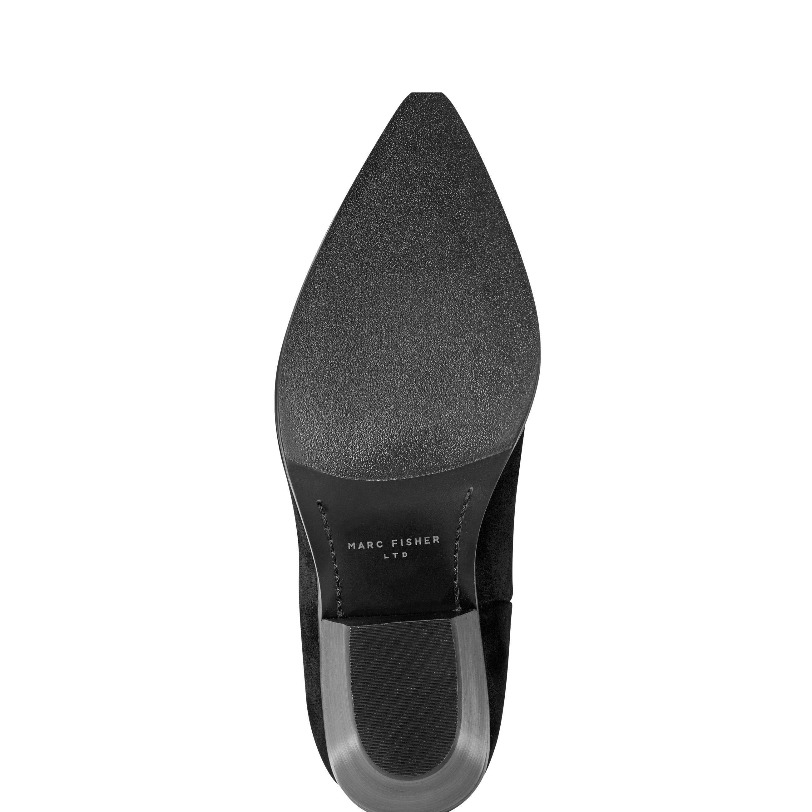 Marc Fisher Myleea Slouchy Boot | Black Suede
