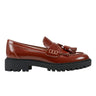 Marc Fisher Ozzie Tassle Loafer | Brown Leather