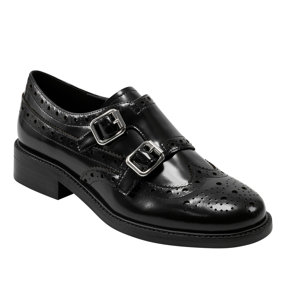 Marc Fisher Parker Monkstrap Oxford | Black Leather