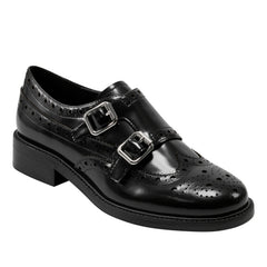Marc Fisher Parker Monkstrap Oxford | Black Leather