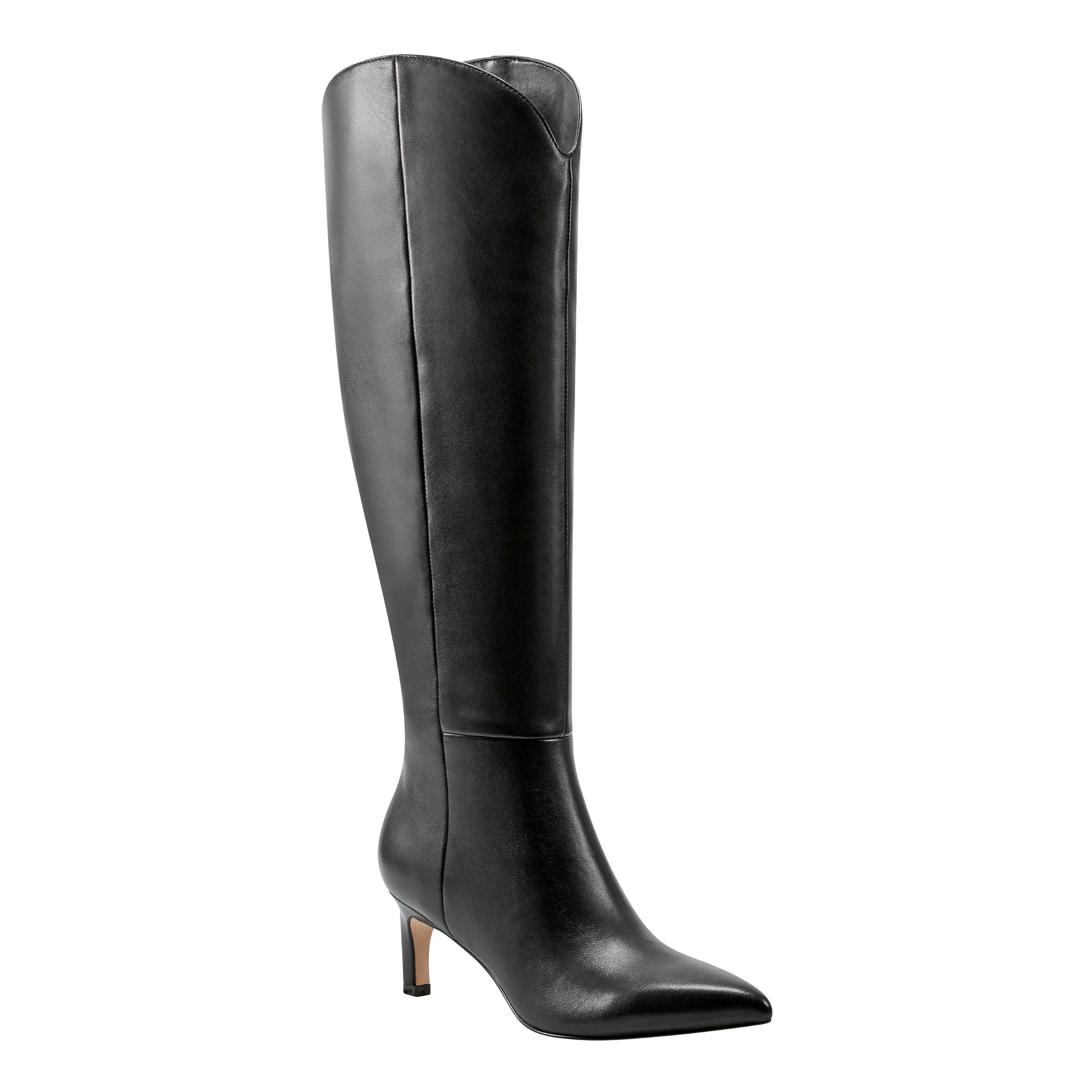 Marc Fisher Quinnie Dress Boot | Black Leather