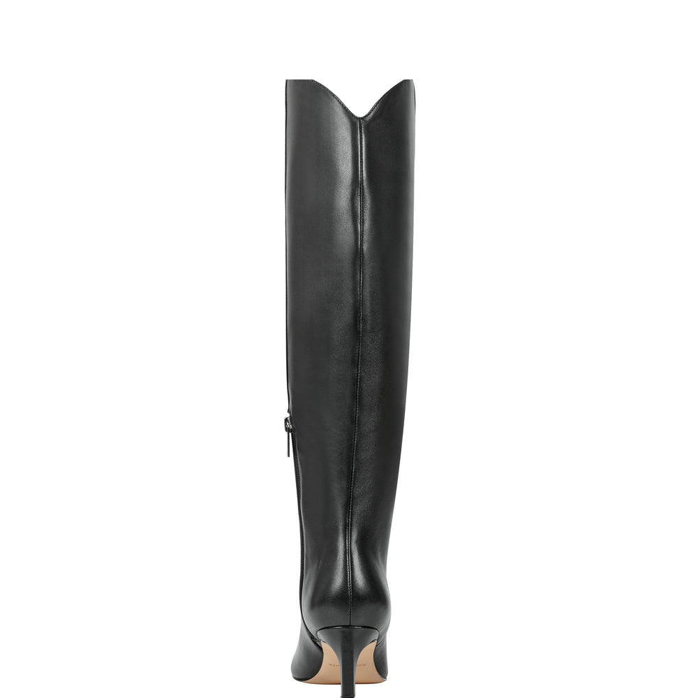 Marc Fisher Quinnie Dress Boot | Black Leather