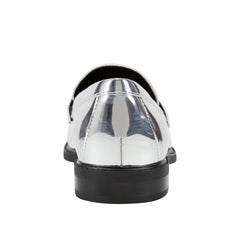 Marc Fisher Ilithia Loafer | Silver Metallic