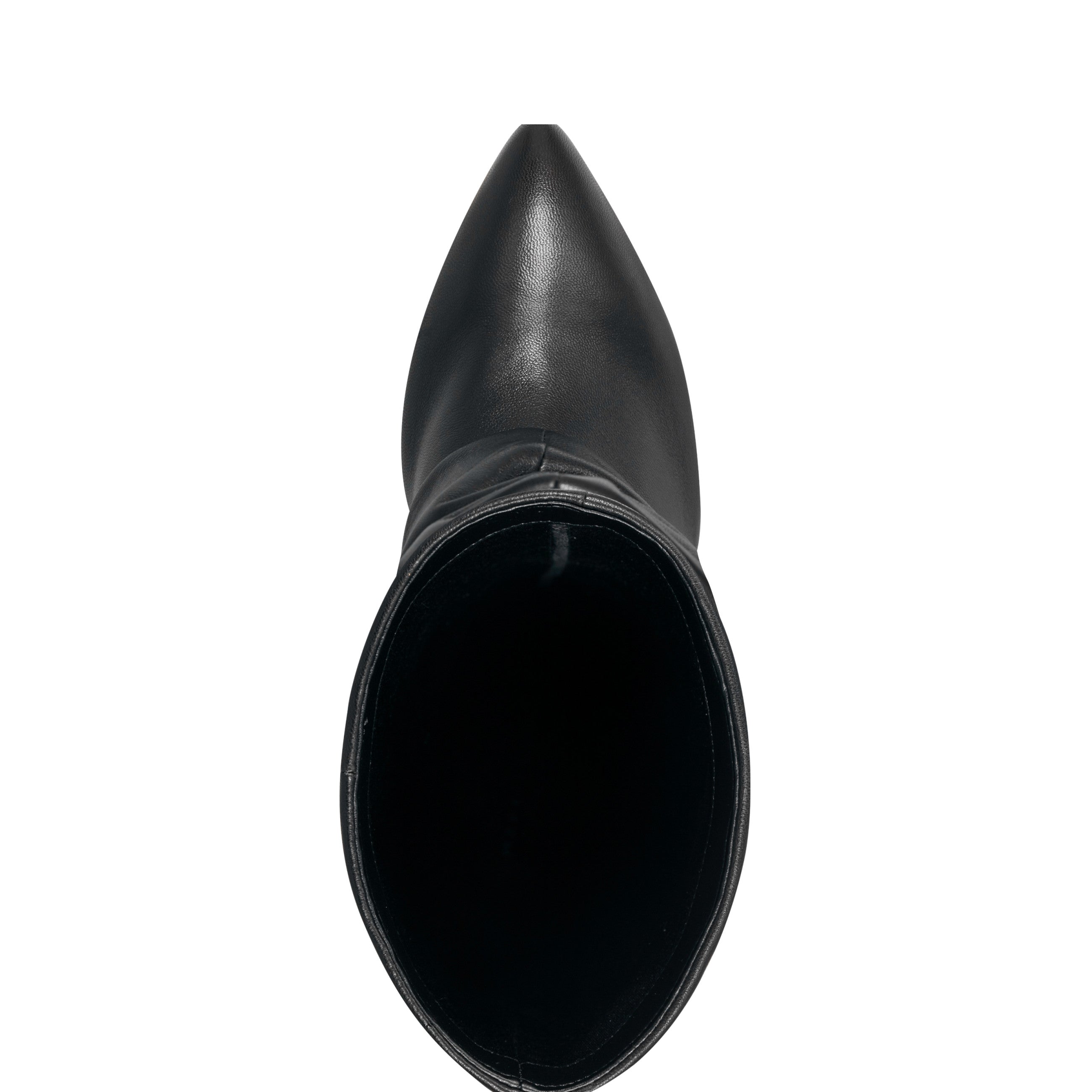Marc Fisher Lalita Foldover Dress Boot | Black Leather