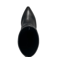 Marc Fisher Lalita Foldover Dress Boot | Black Leather
