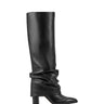 Marc Fisher Lalita Foldover Dress Boot | Black Leather