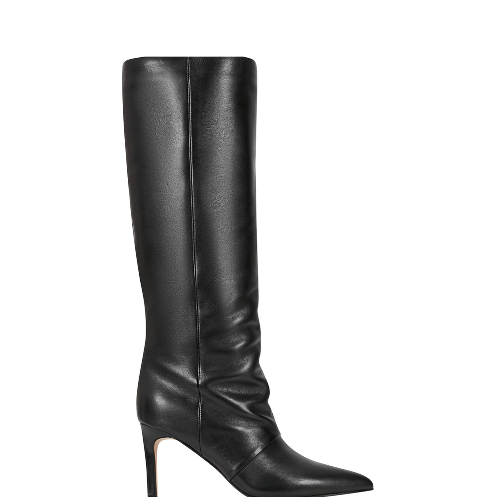 Marc Fisher Narysa Dress Boot | Black Leather