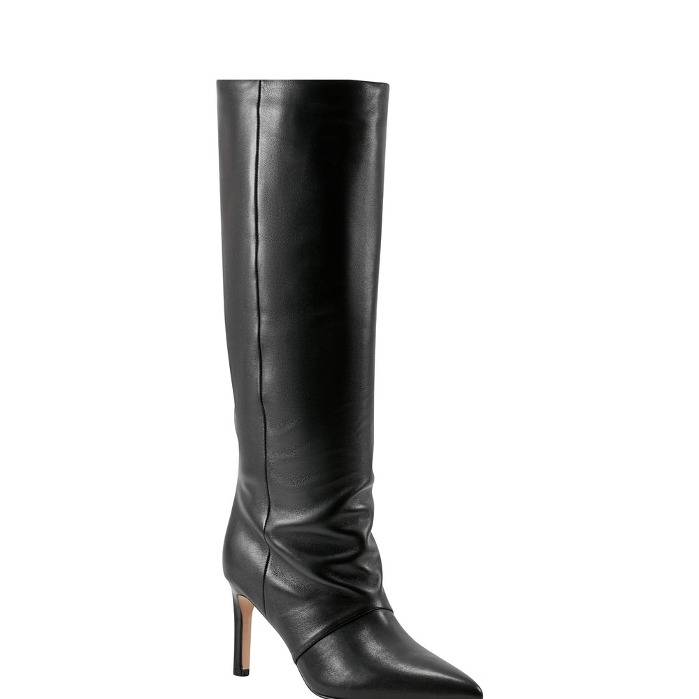 Marc Fisher Narysa Dress Boot | Black Leather