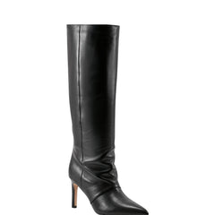 Marc Fisher Narysa Dress Boot | Black Leather