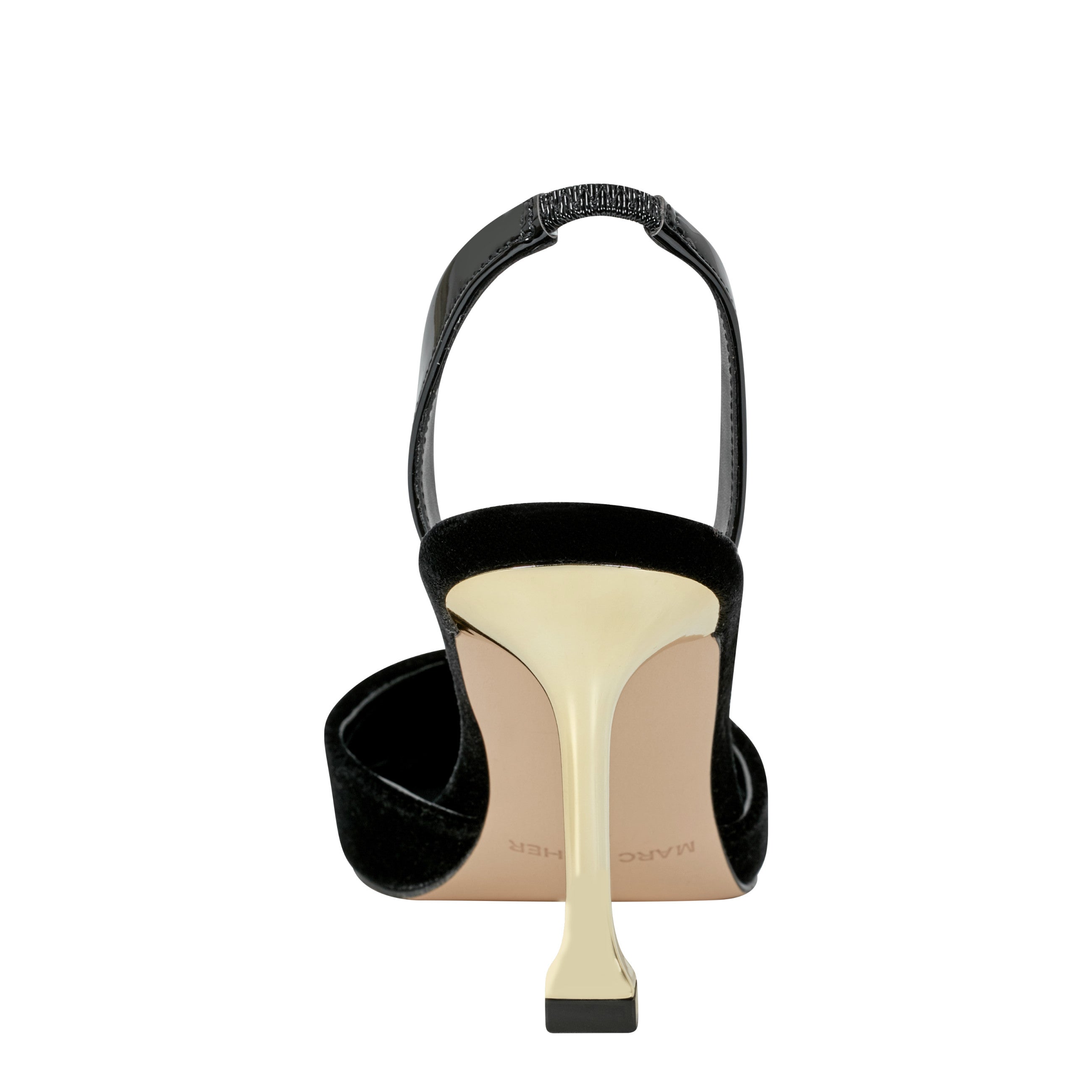 Marc Fisher Hadya Slingback Pump | Black Velvet