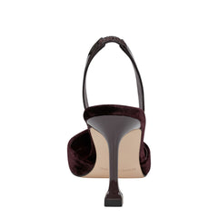 Marc Fisher Hadya Slingback Pump | Dark Red Velvet