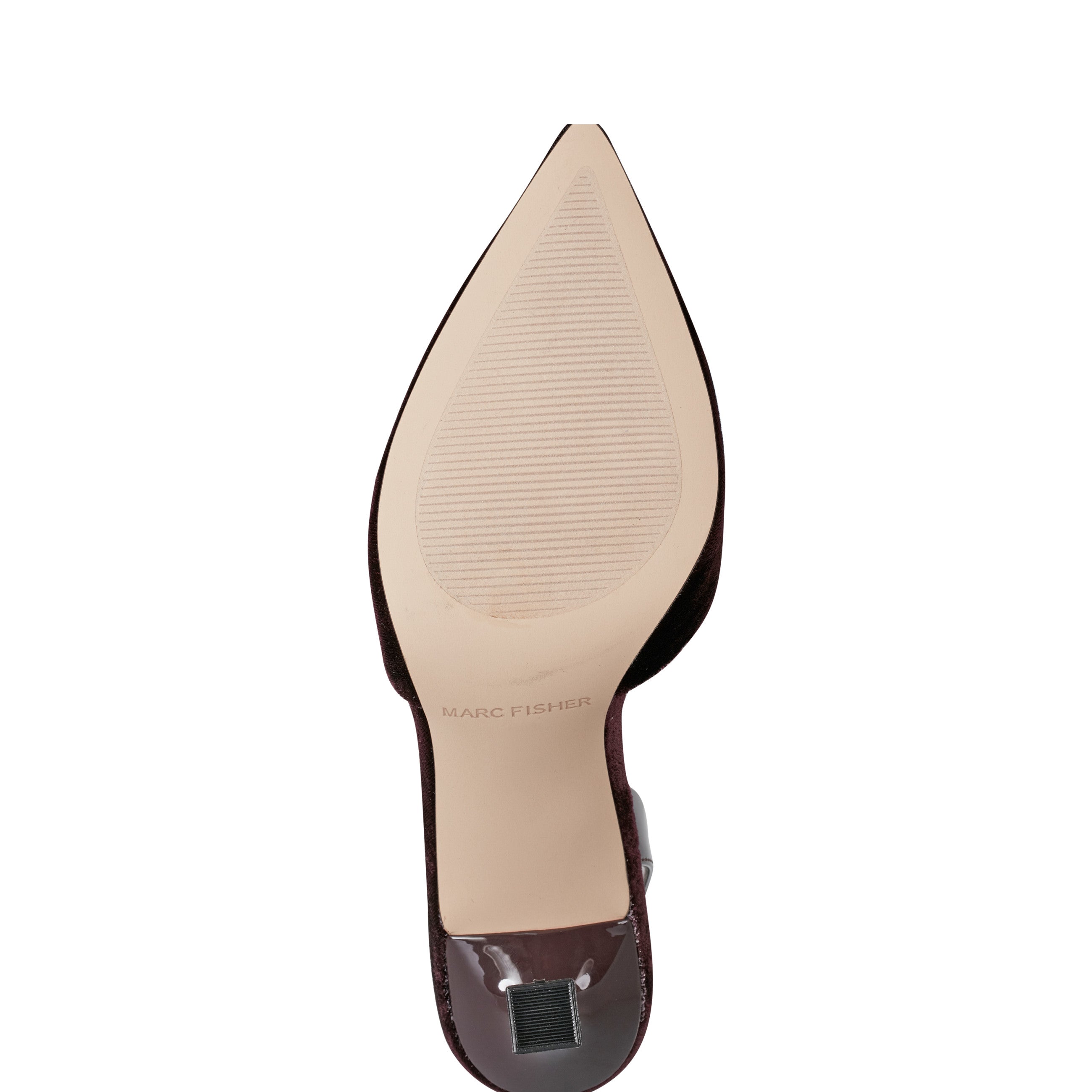 Marc Fisher Hadya Slingback Pump | Dark Red Velvet