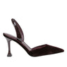Marc Fisher Hadya Slingback Pump | Dark Red Velvet