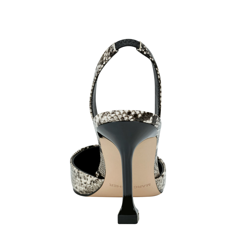 Marc Fisher Hadya Slingback Pump | Snake Print