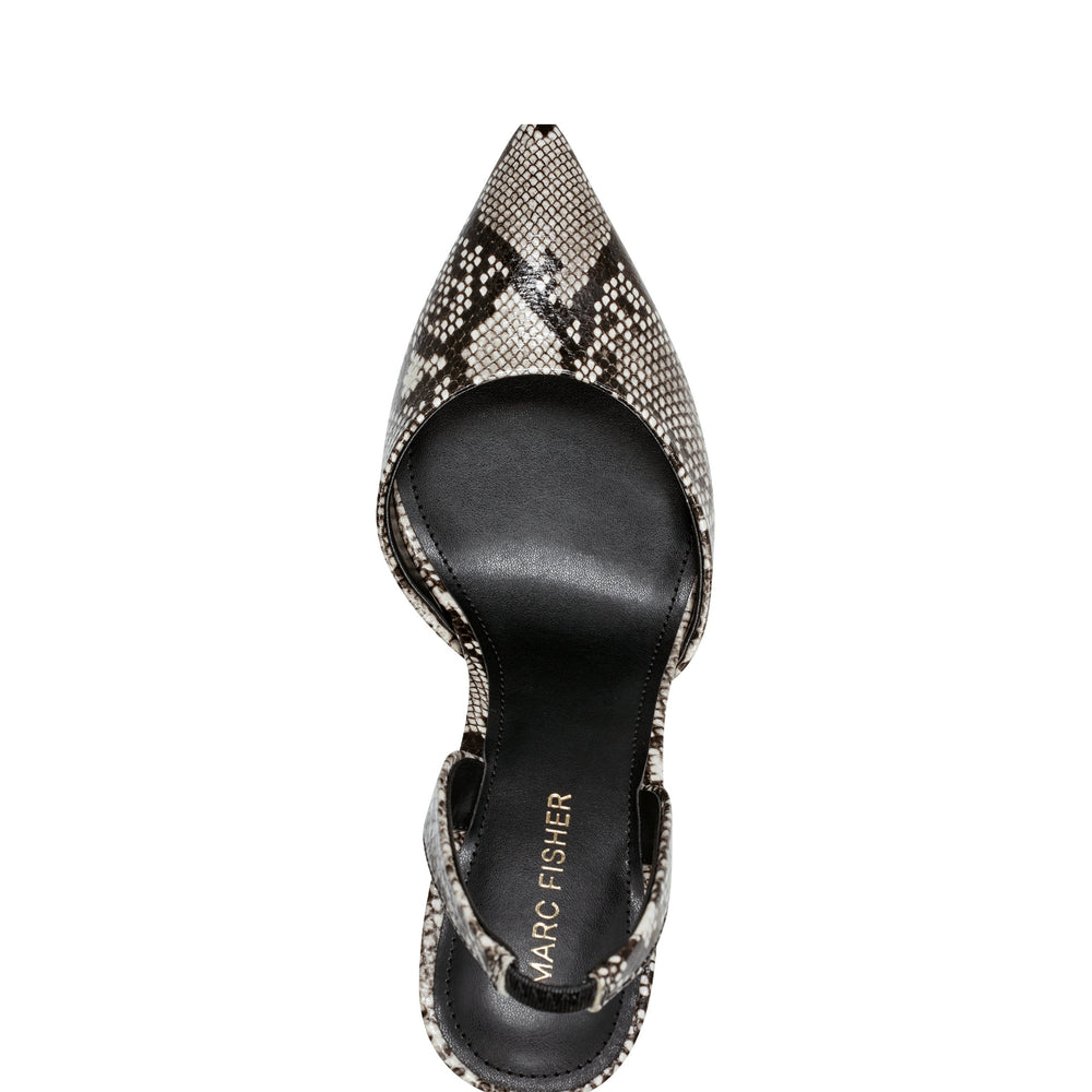 Marc Fisher Hadya Slingback Pump | Snake Print