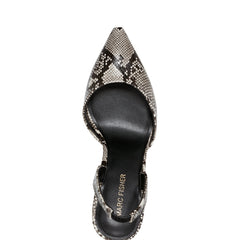 Marc Fisher Hadya Slingback Pump | Snake Print