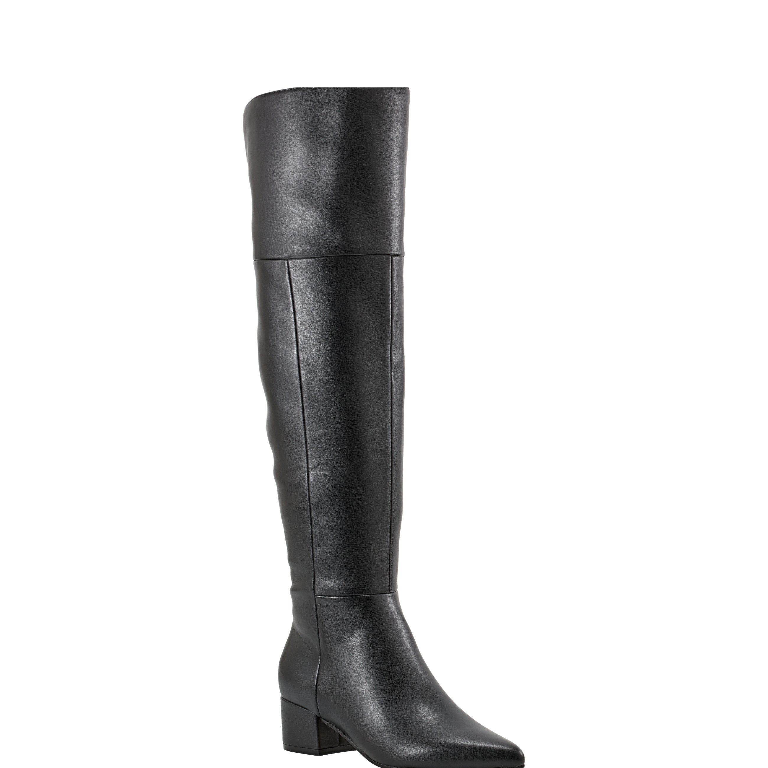Marc Fisher Lottie Over The Knee Boot | Smooth Black
