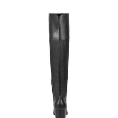 Marc Fisher Lottie Over The Knee Boot | Smooth Black