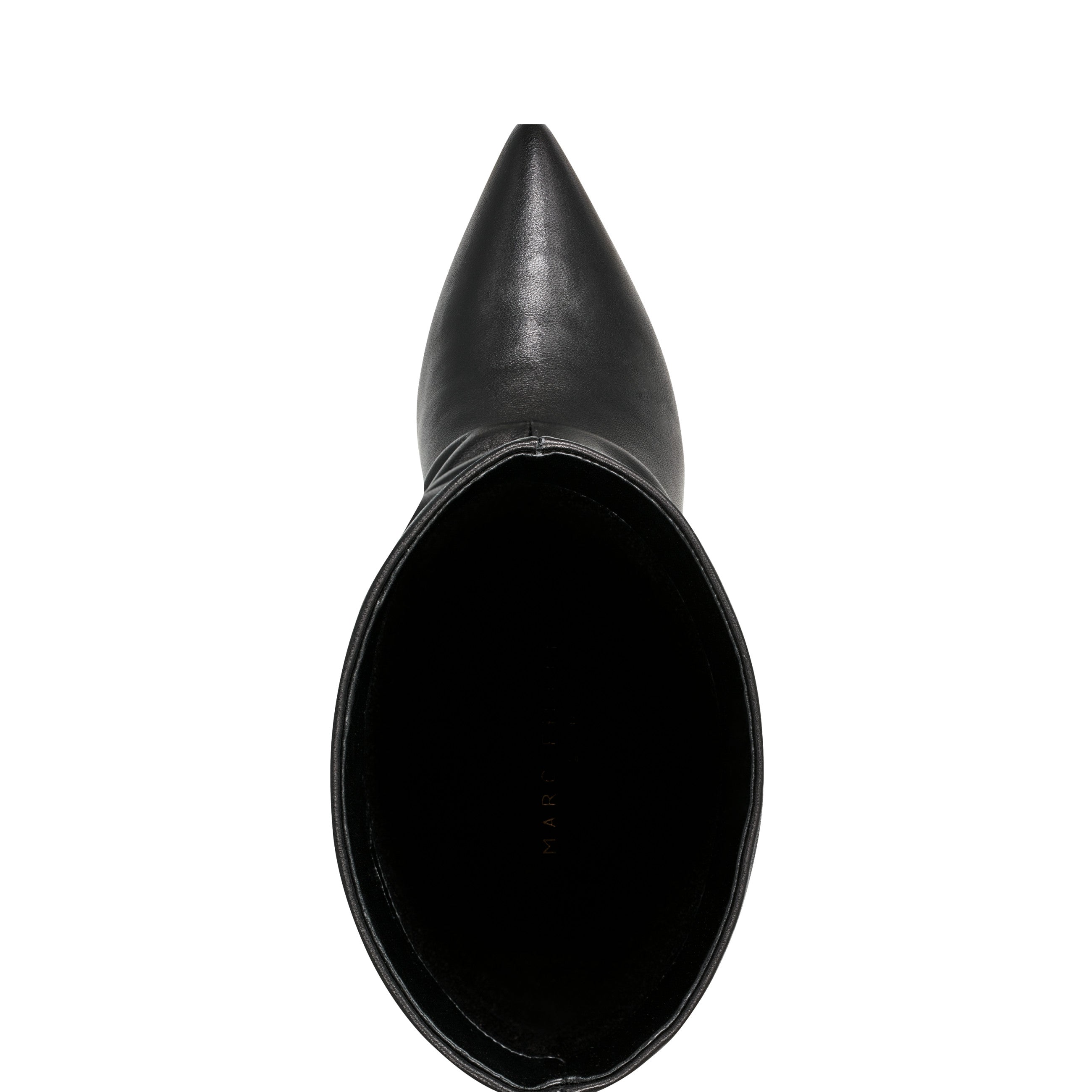 Marc Fisher Paityn Scrunch Dress Boot | Black Leather
