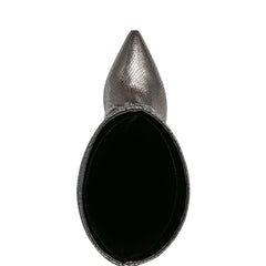 Marc Fisher Paityn Scrunch Dress Boot | Pewter Leather