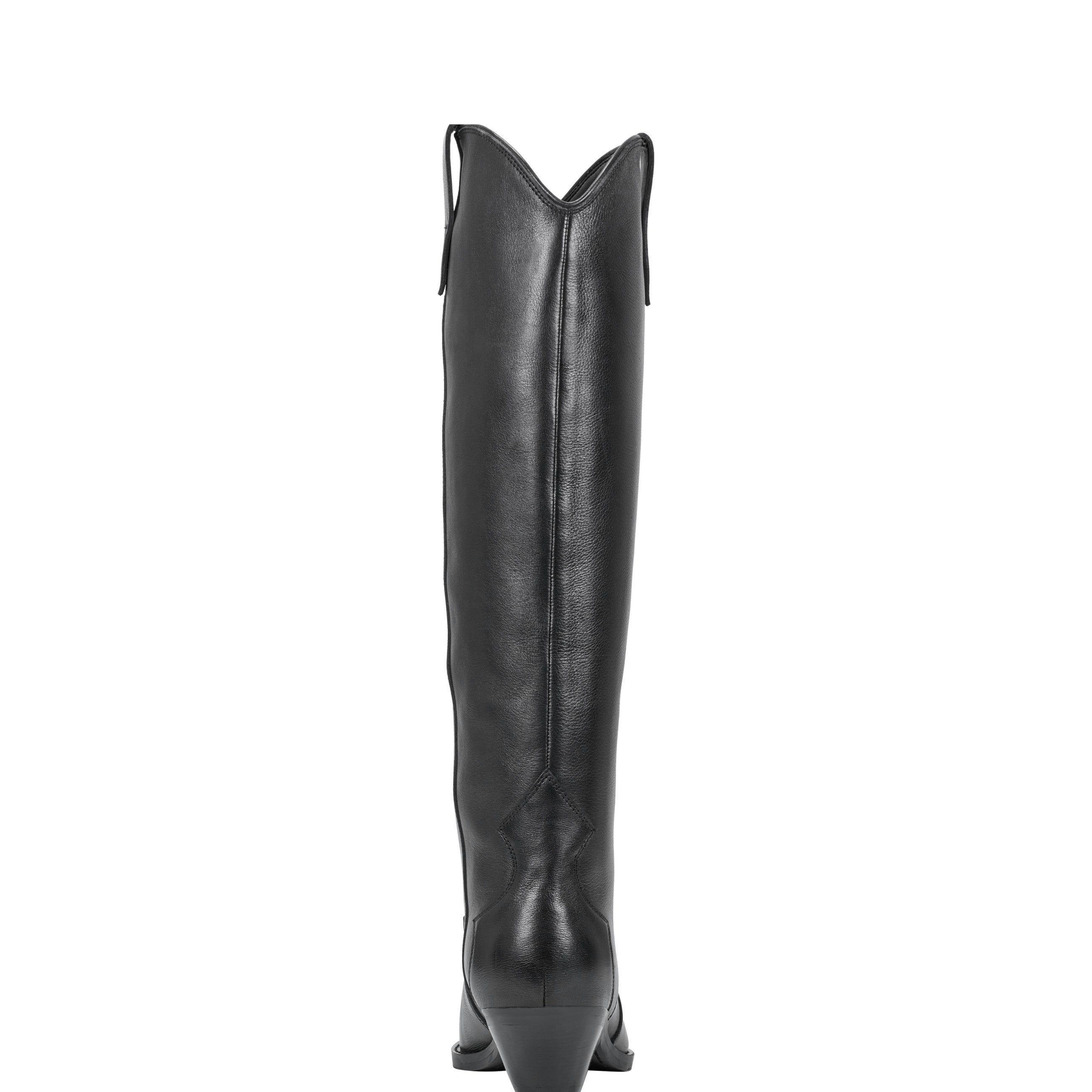 Marc Fisher Ander Western Boot | Black Leather