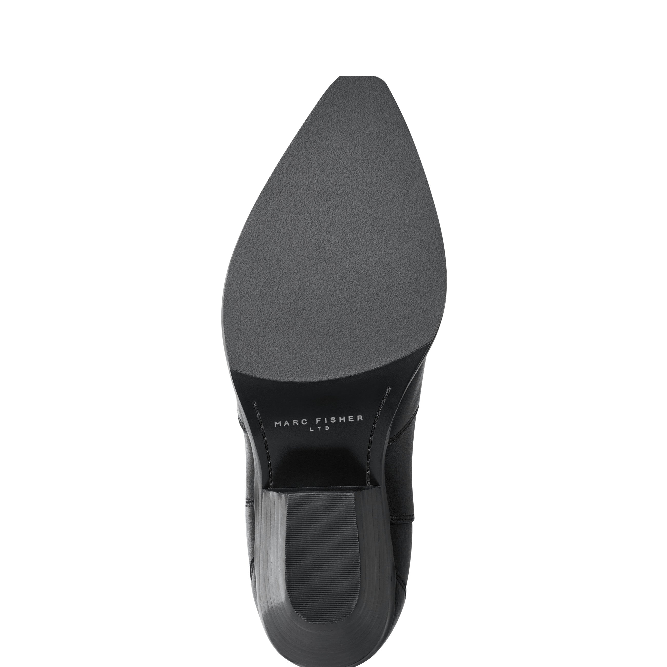Marc Fisher Ander Western Boot | Black Leather