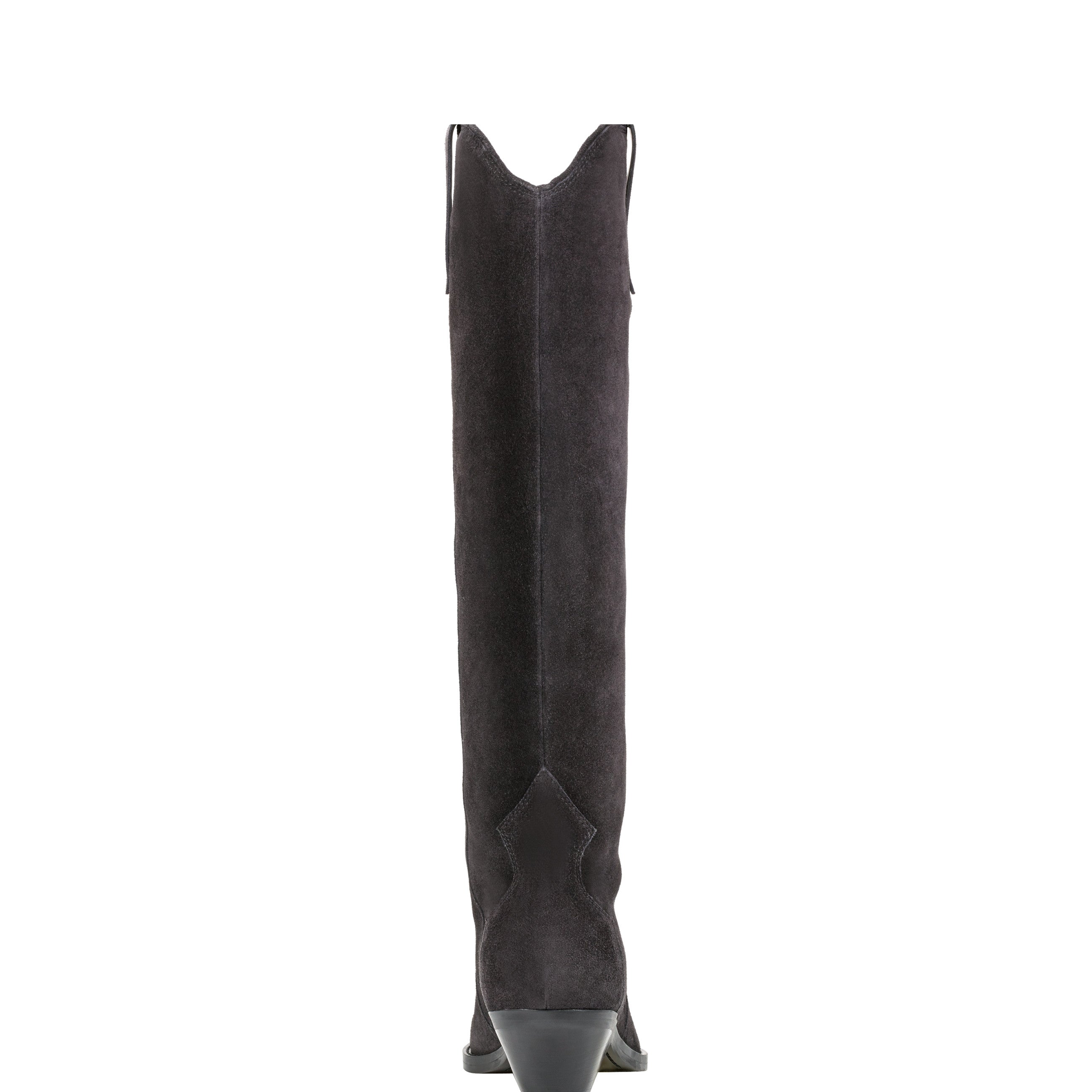 Marc Fisher Ander Western Boot | Dark Blue Suede