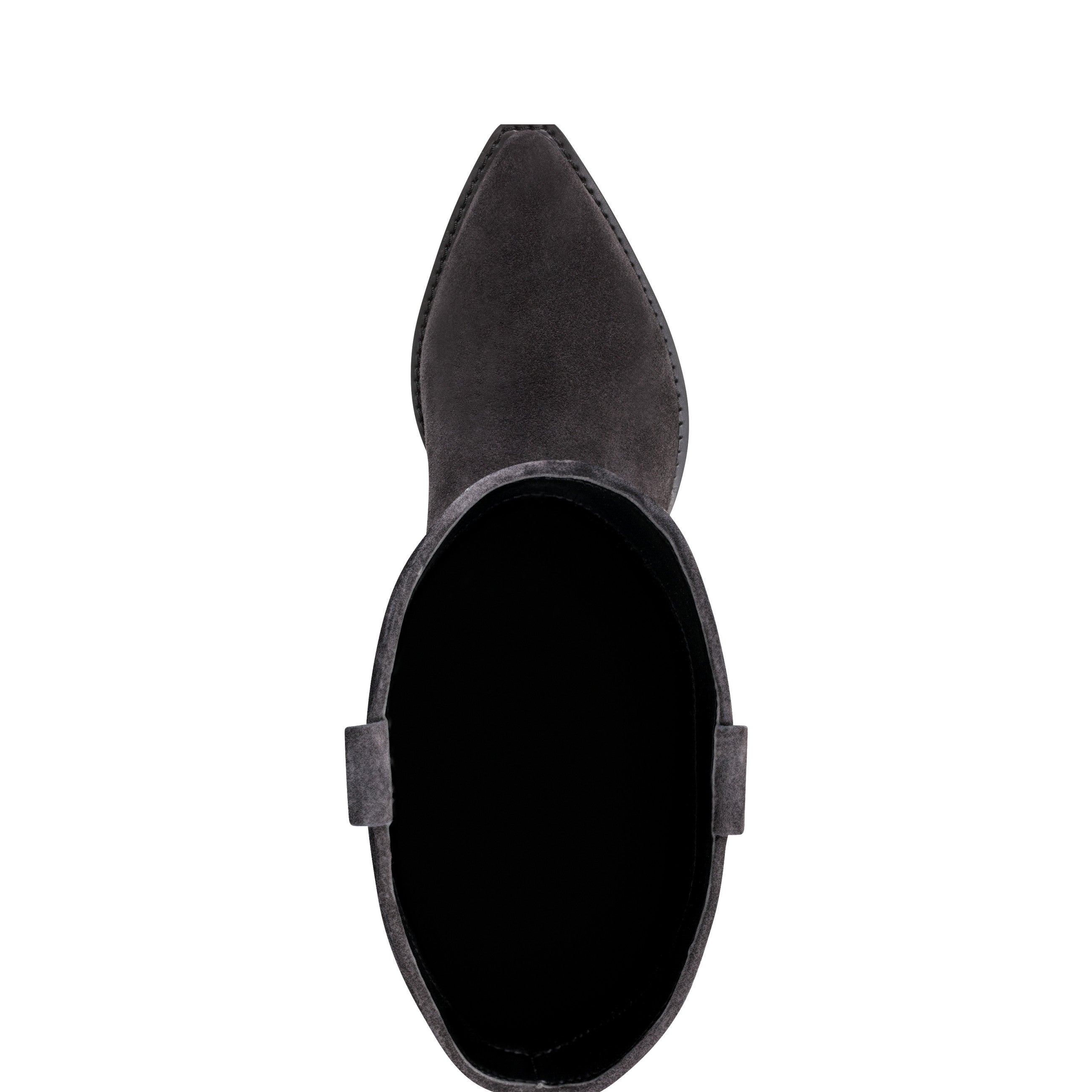 Marc Fisher Ander Western Boot | Dark Blue Suede