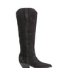 Marc Fisher Ander Western Boot | Dark Blue Suede