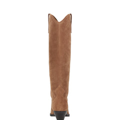 Marc Fisher Ander Western Boot | Natural Suede